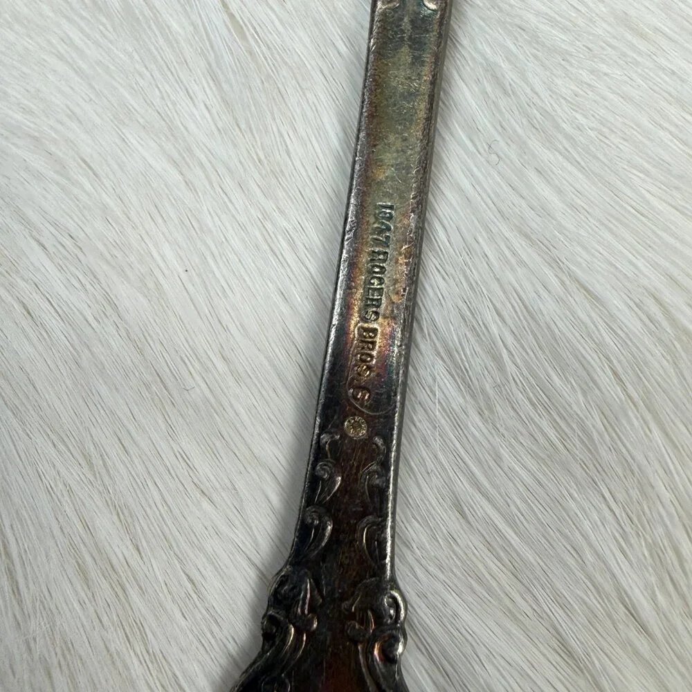 Set of Four 1847 Rogers Bros. Silver-Plated Teaspoons